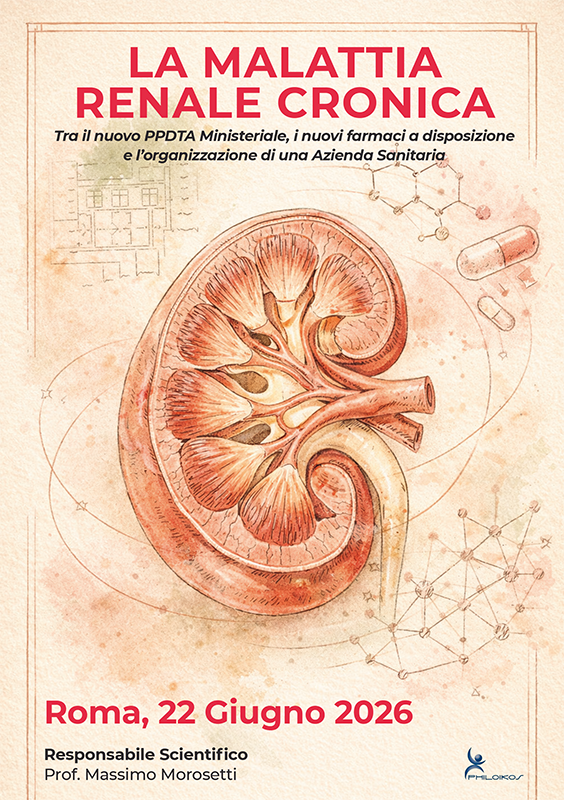 Programma La Malattia Renale Cronica. Tra il nuovo PPDTA Ministeriale, i nuovi farmaci a disposizione e l’organizzazione di una Azienda Sanitaria